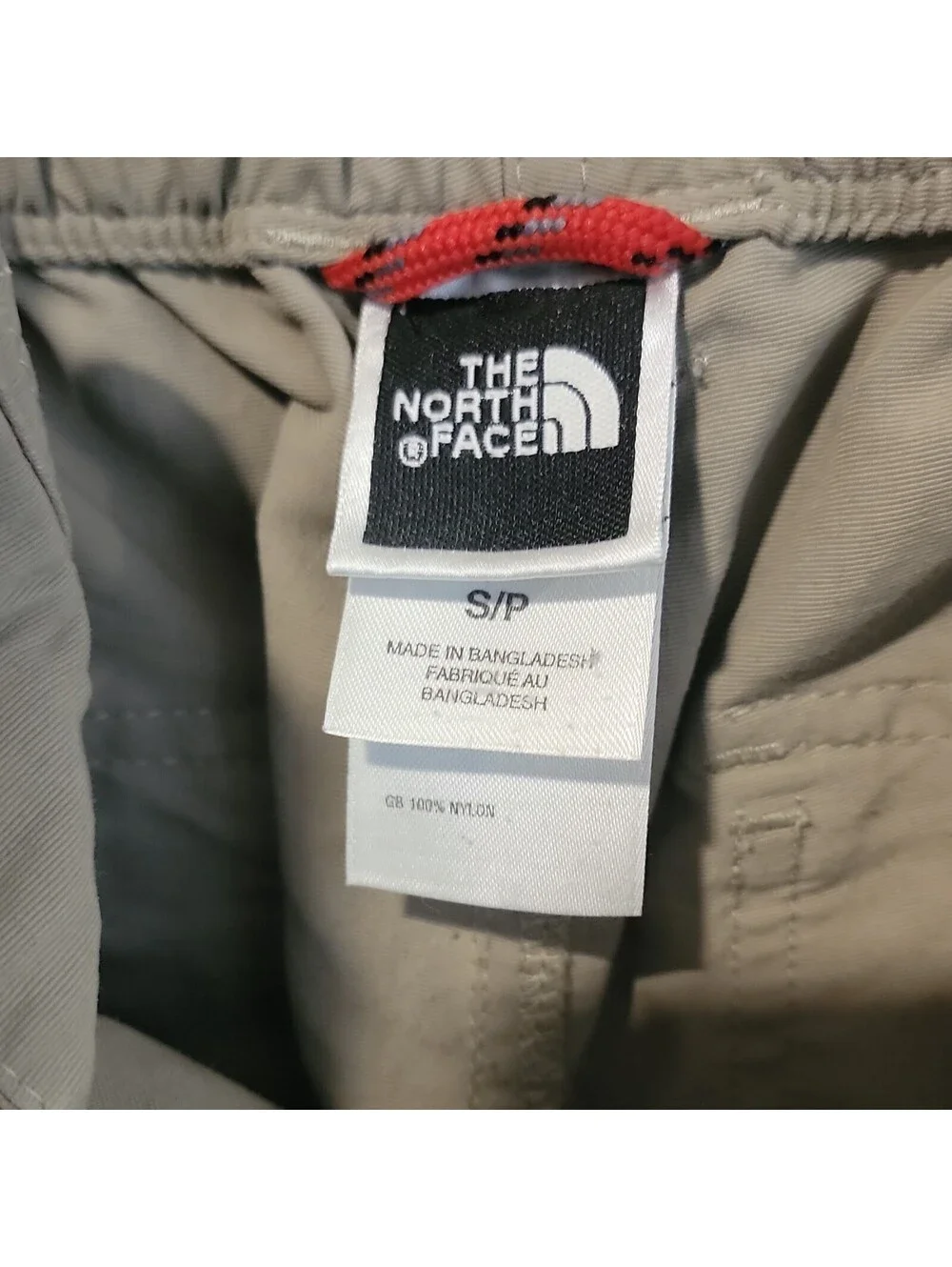 The North Face Paramount Convertible Pants Mens SZ S  Cargo Zip Off Shorts 371